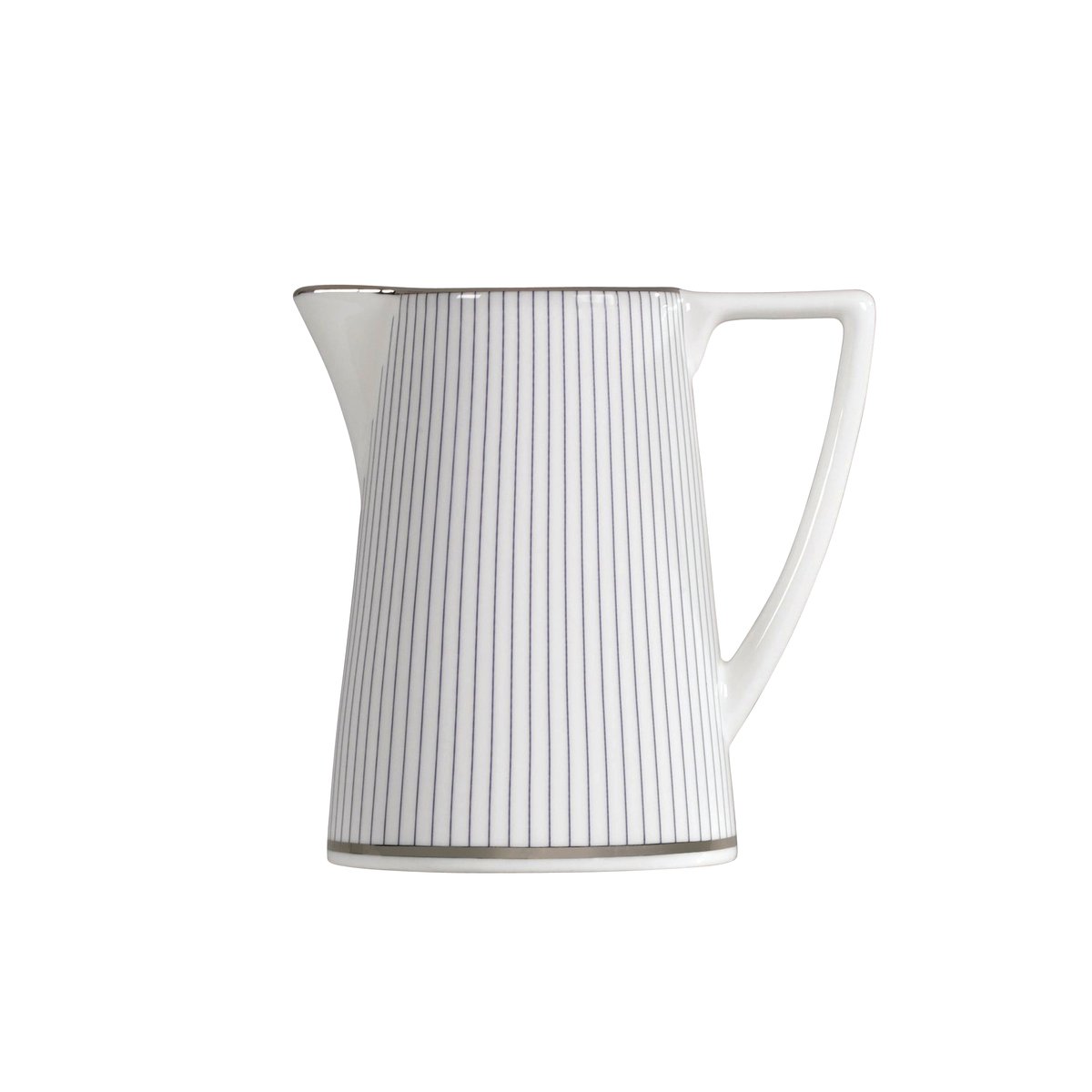 Wedgwood Pin Stripe -maitokannu 20 cl Valkoinen | Skandinaavinen Sisustus | Maitokannut | Valkoinen