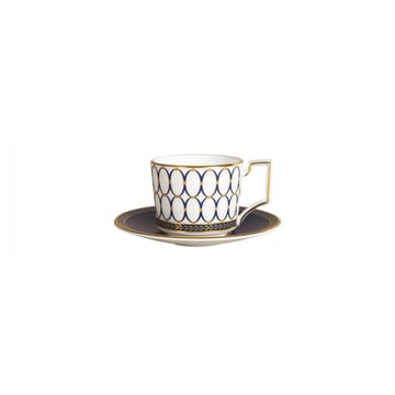 Renaissance Gold espressokupin aluslautanen - sininen - Wedgwood