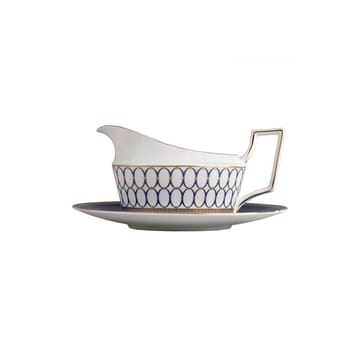 Renaissance Gold kastikekannun aluslautanen - sininen - Wedgwood