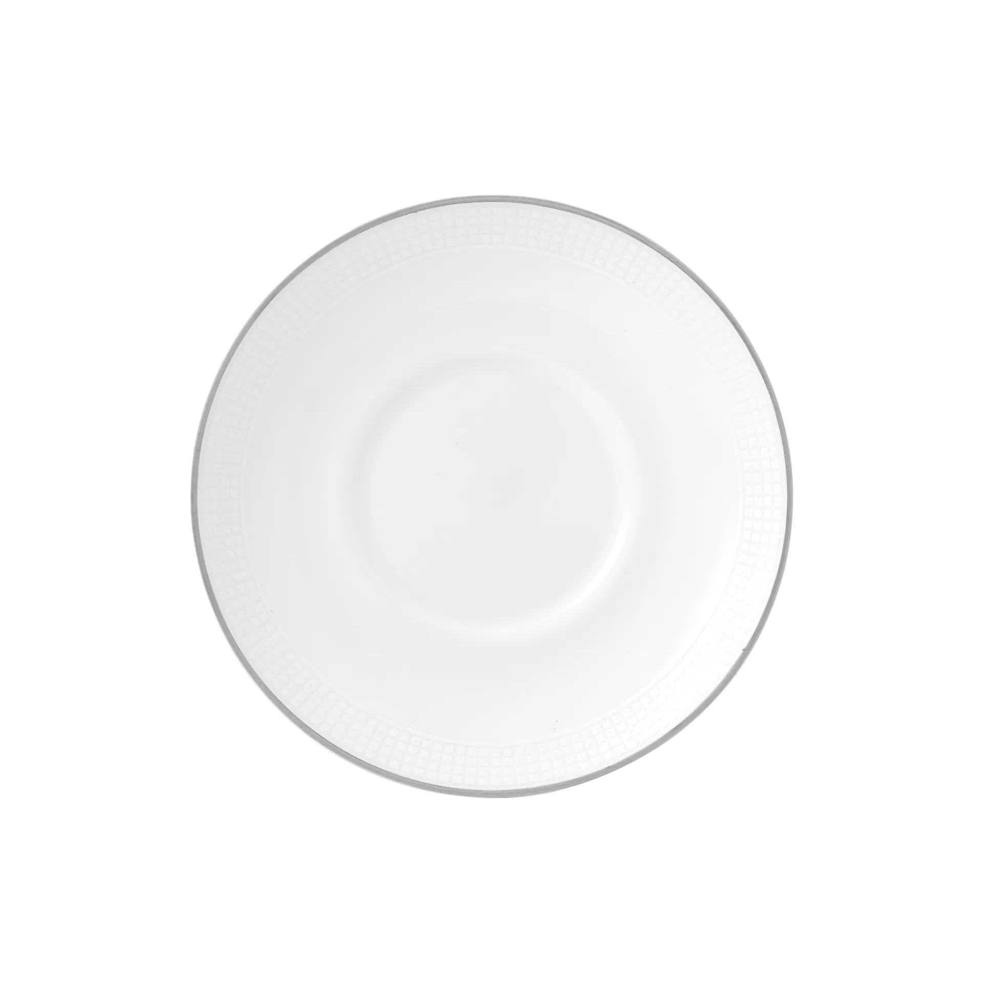 Vera Wang Blanc Sur Blanc -espressokupin aluslautanen, Ø 12,5 cm Wedgwood