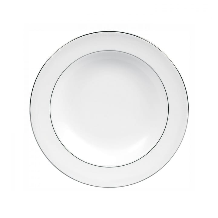Vera Wang Blanc Sur Blanc syvä lautanen, Ø 23 cm Wedgwood