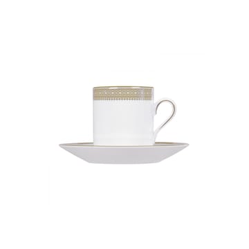 Vera Wang Lace Gold kahvilautanen - valkoinen - Wedgwood