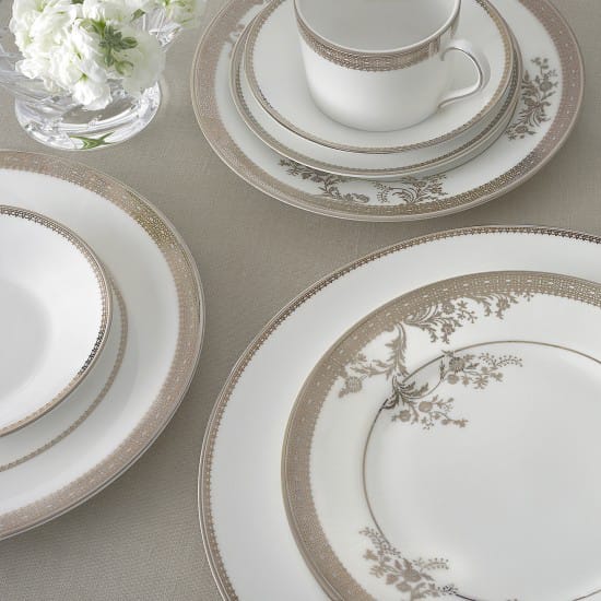 Vera Wang Lace Gold lautanen, Ø 27 cm Wedgwood