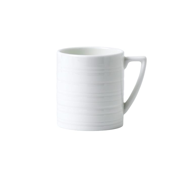 White Strata -espressokuppi - 7,5 cl - Wedgwood