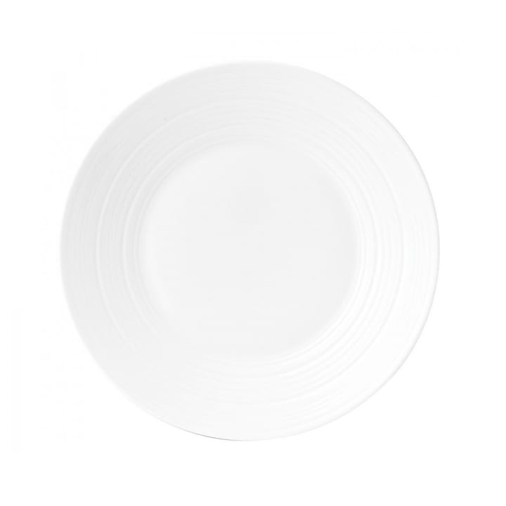 White Strata lautanen, Ø 23 cm Wedgwood