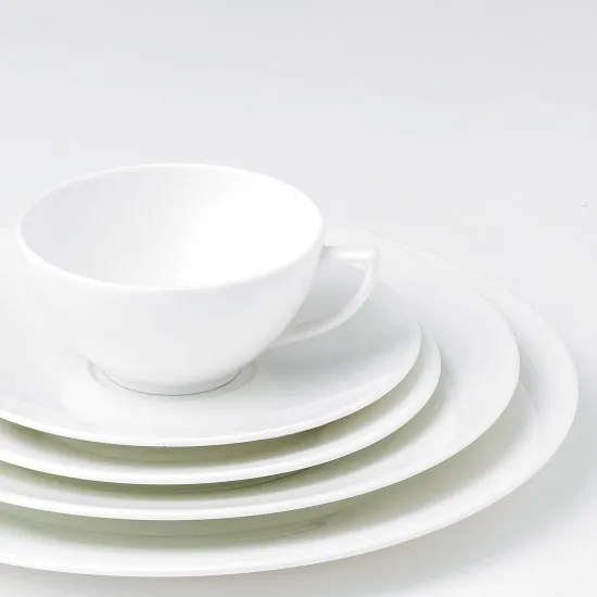 White Strata lautanen, Ø 27 cm Wedgwood