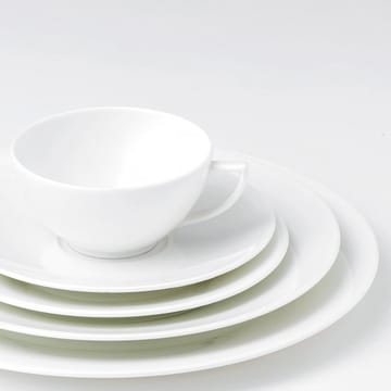 White Strata lautanen - Ø 27 cm - Wedgwood