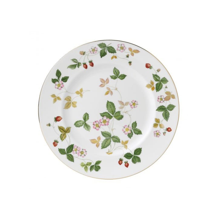 Wild Strawberry lautanen - Ø 20 cm - Wedgwood