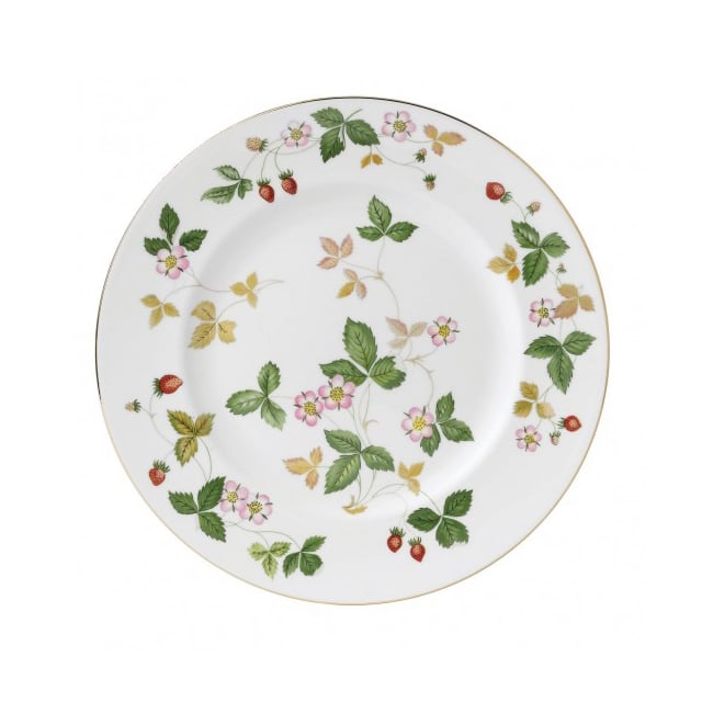 Wedgwood Wild Strawberry lautanen 23 cm | Skandinaavinen Sisustus | Asetit | Monivärinen