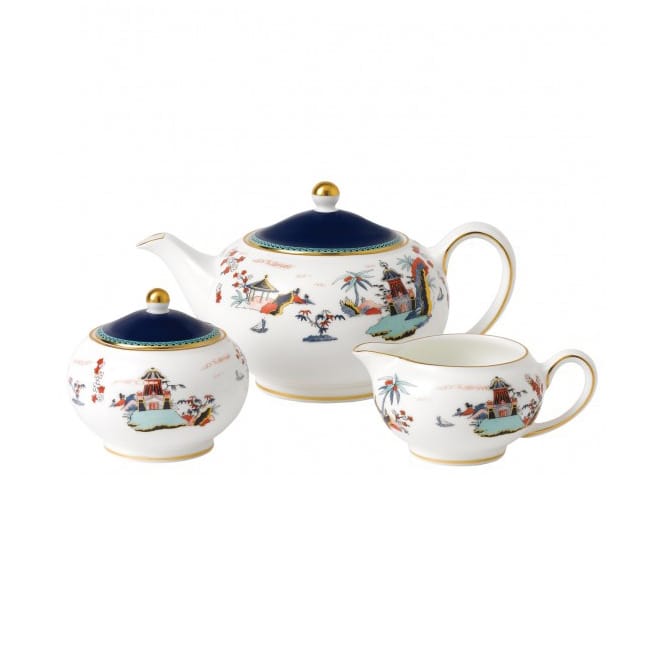 Wonderlust teesetti, 3 osaa - 3 osaa - Wedgwood