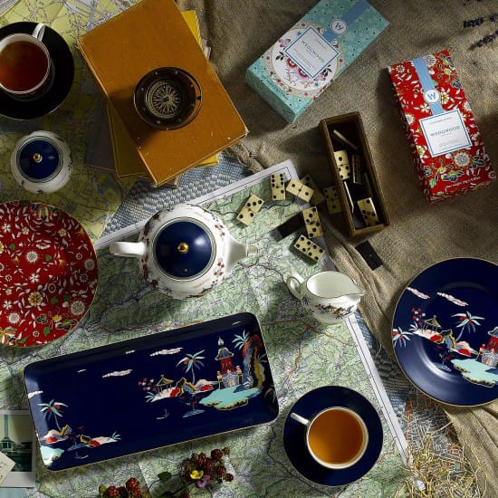 Wonderlust teesetti, 3 osaa, 3 osaa Wedgwood