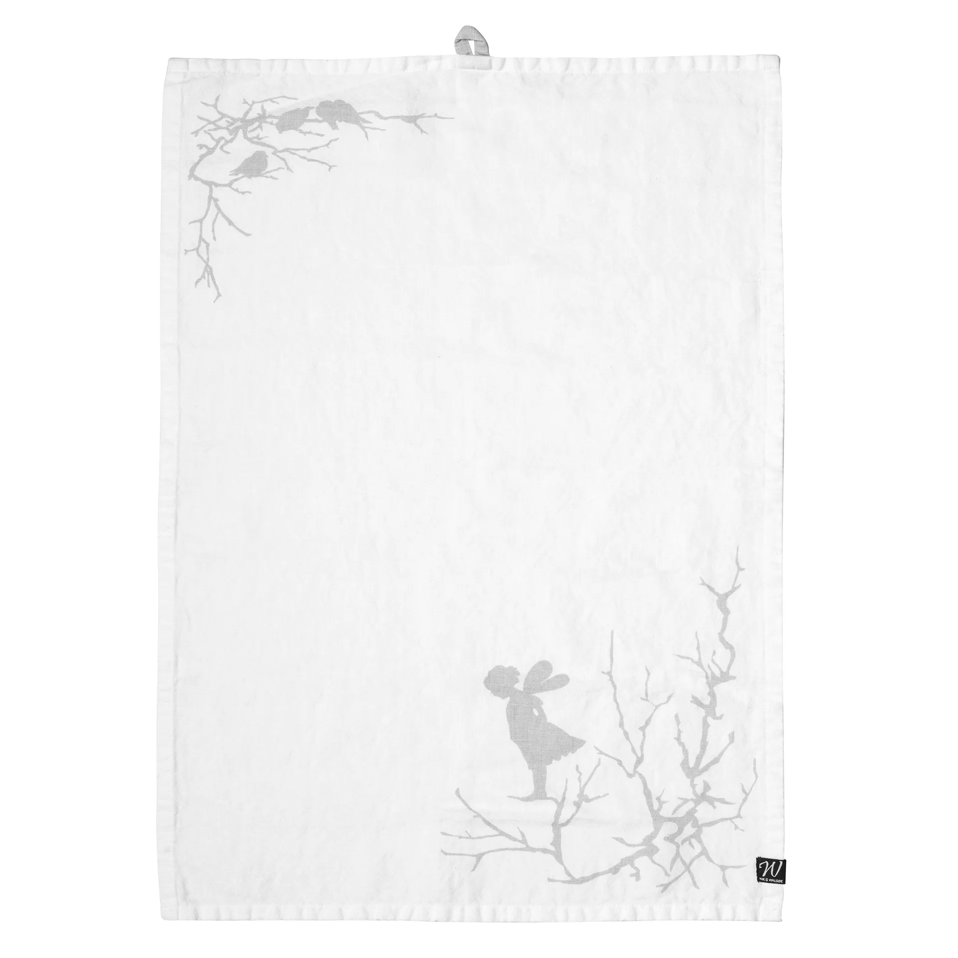 Alv keittiöpyyhe 47x70 cm, Valkoinen Wik & Walsøe