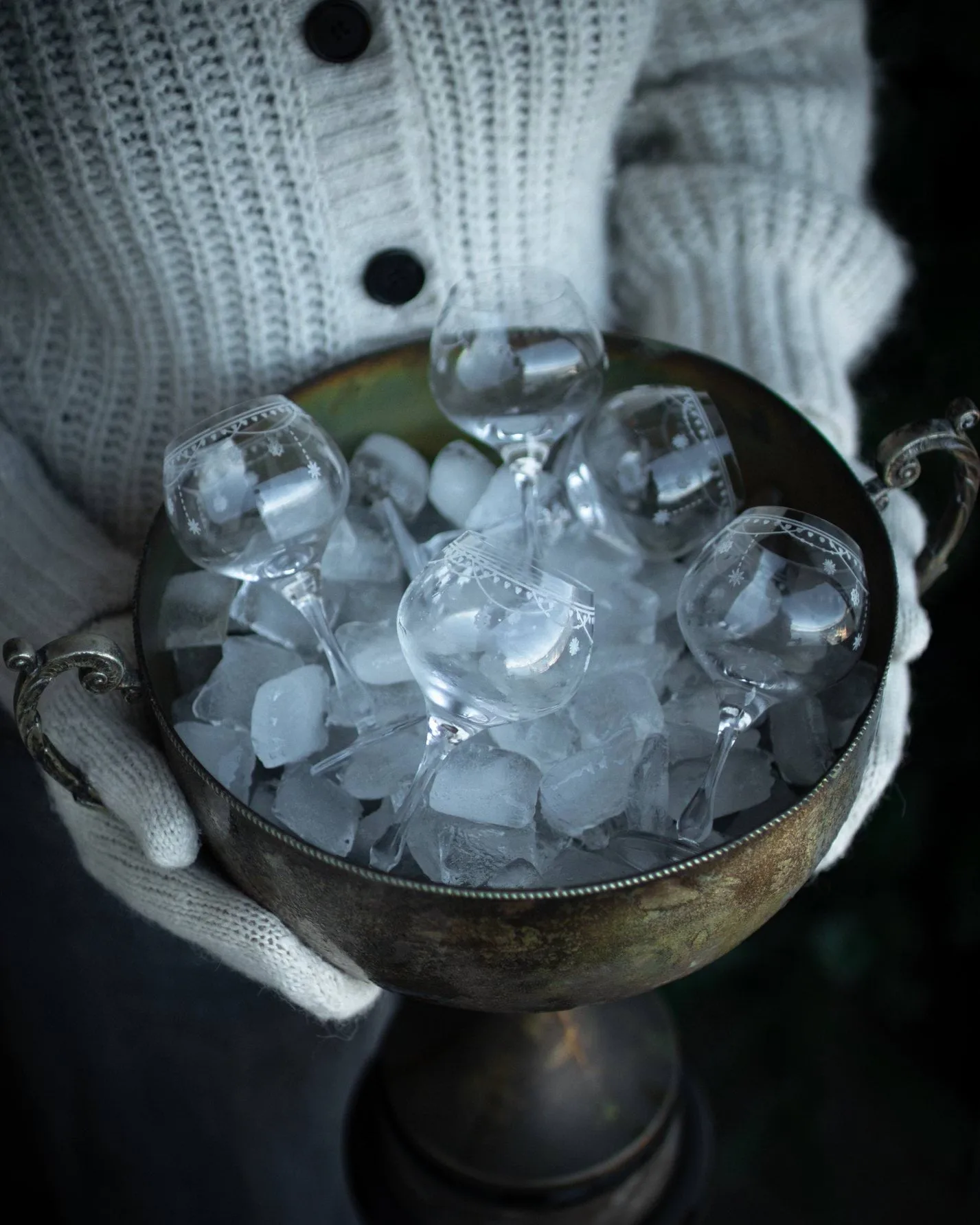 Julemorgen gildeglass viinilasi, 12 cm Wik & Walsøe