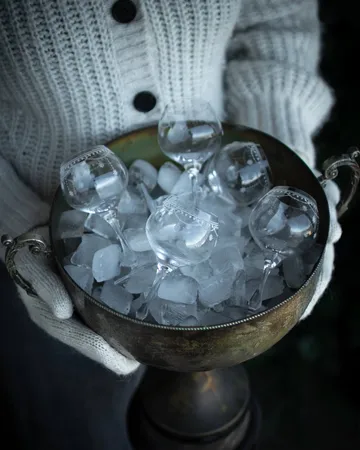 Julemorgen gildeglass viinilasi - 12 cm - Wik & Walsøe