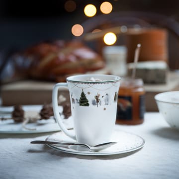 Julemorgen muki 30 cl, 2-pakkaus - valkoinen - Wik & Walsøe