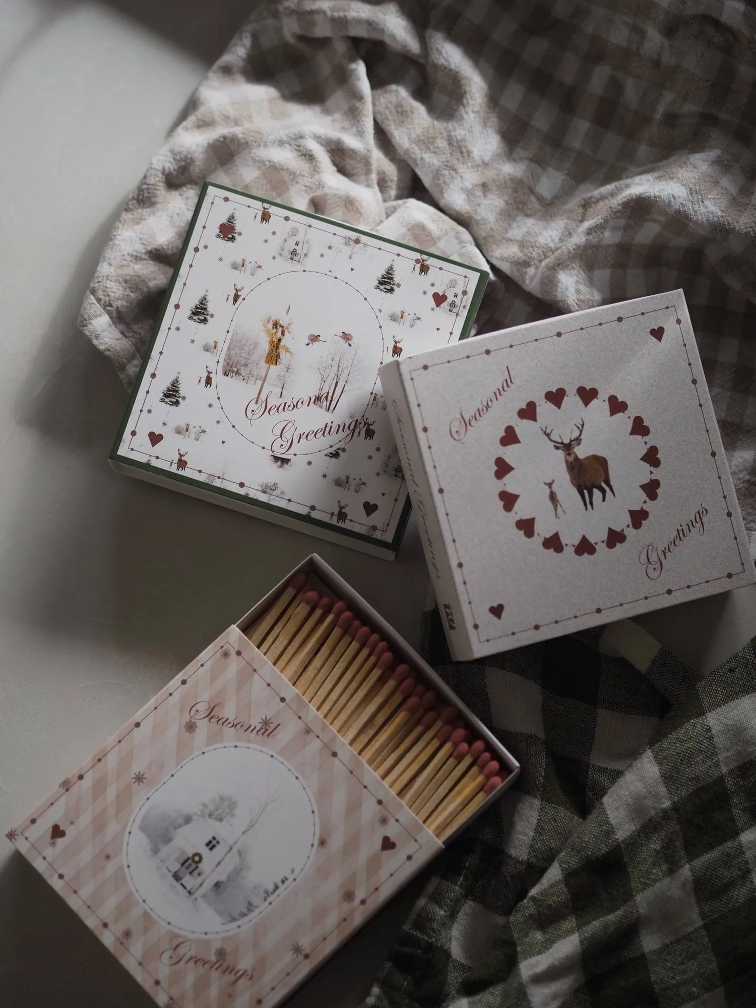 Julemorgen tulitikut, Joulukuusi Wik & Walsøe
