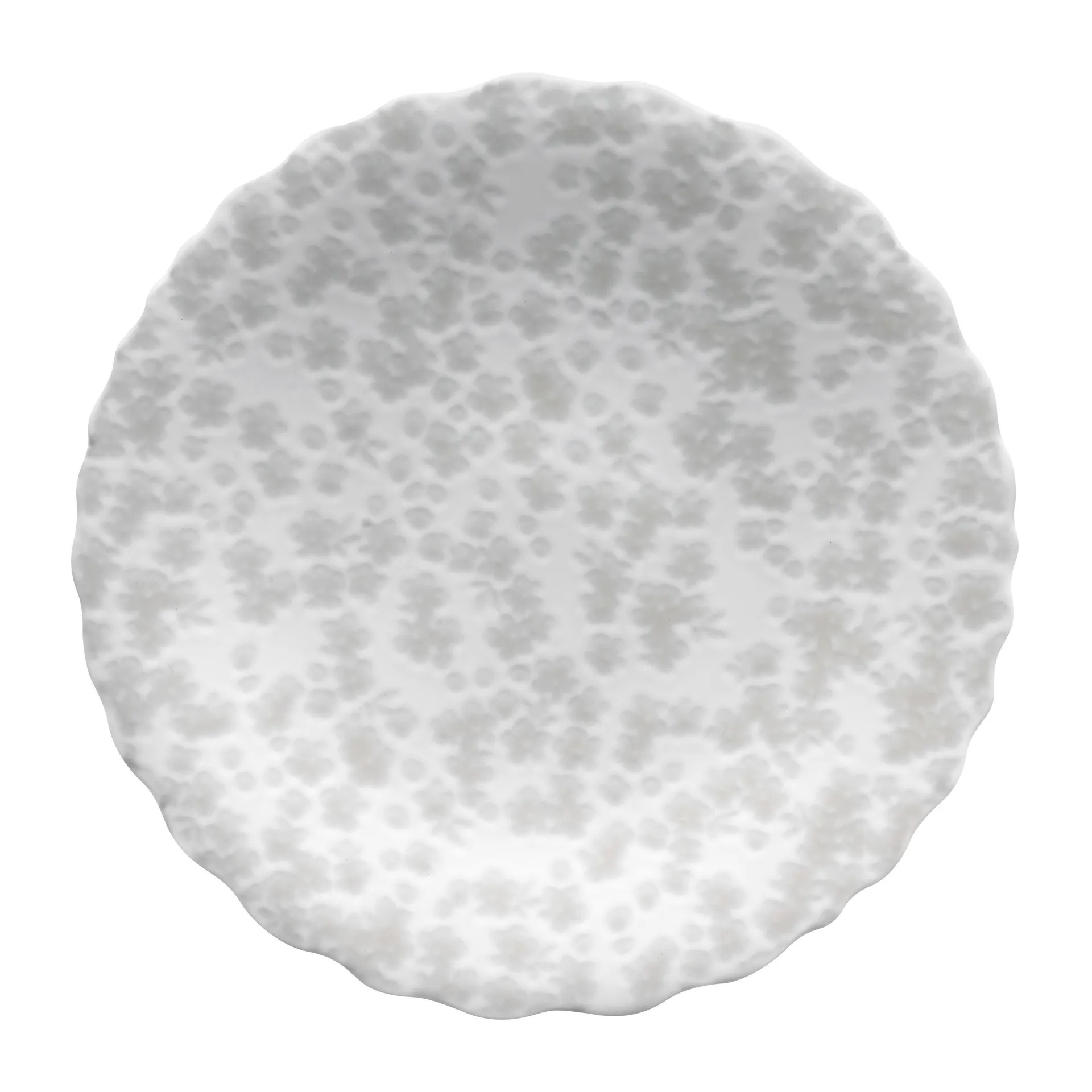 Slåpeblom lautanen Ø21 cm, Harmaa Wik & Walsøe