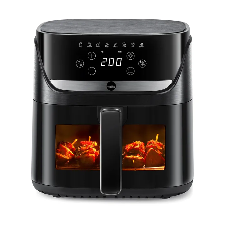 Wilfa AF5B-60P Crispier airfryer airfritteri - Musta, 6 l - Wilfa