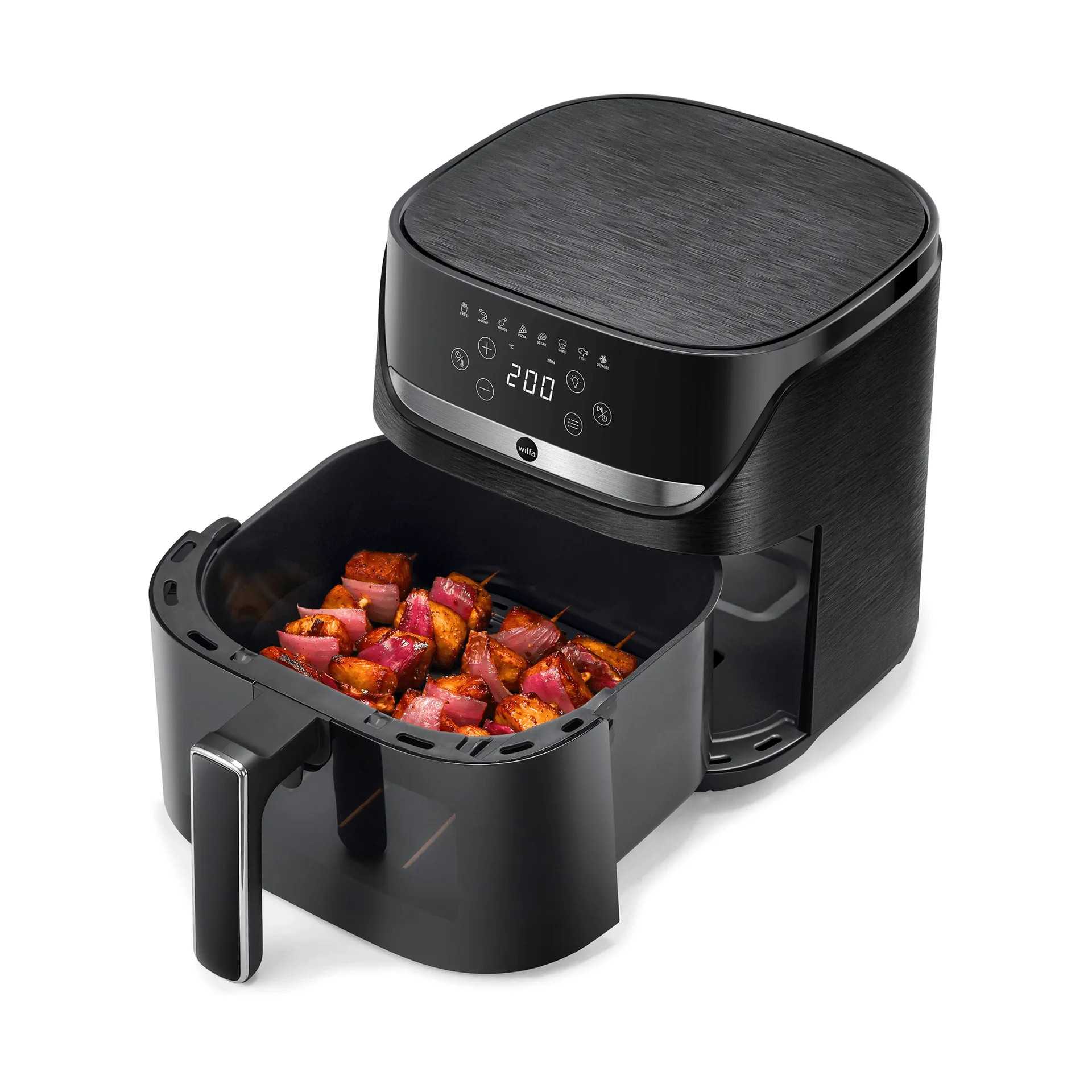 Wilfa AF5B-60P Crispier airfryer airfritteri, Musta, 6 l Wilfa