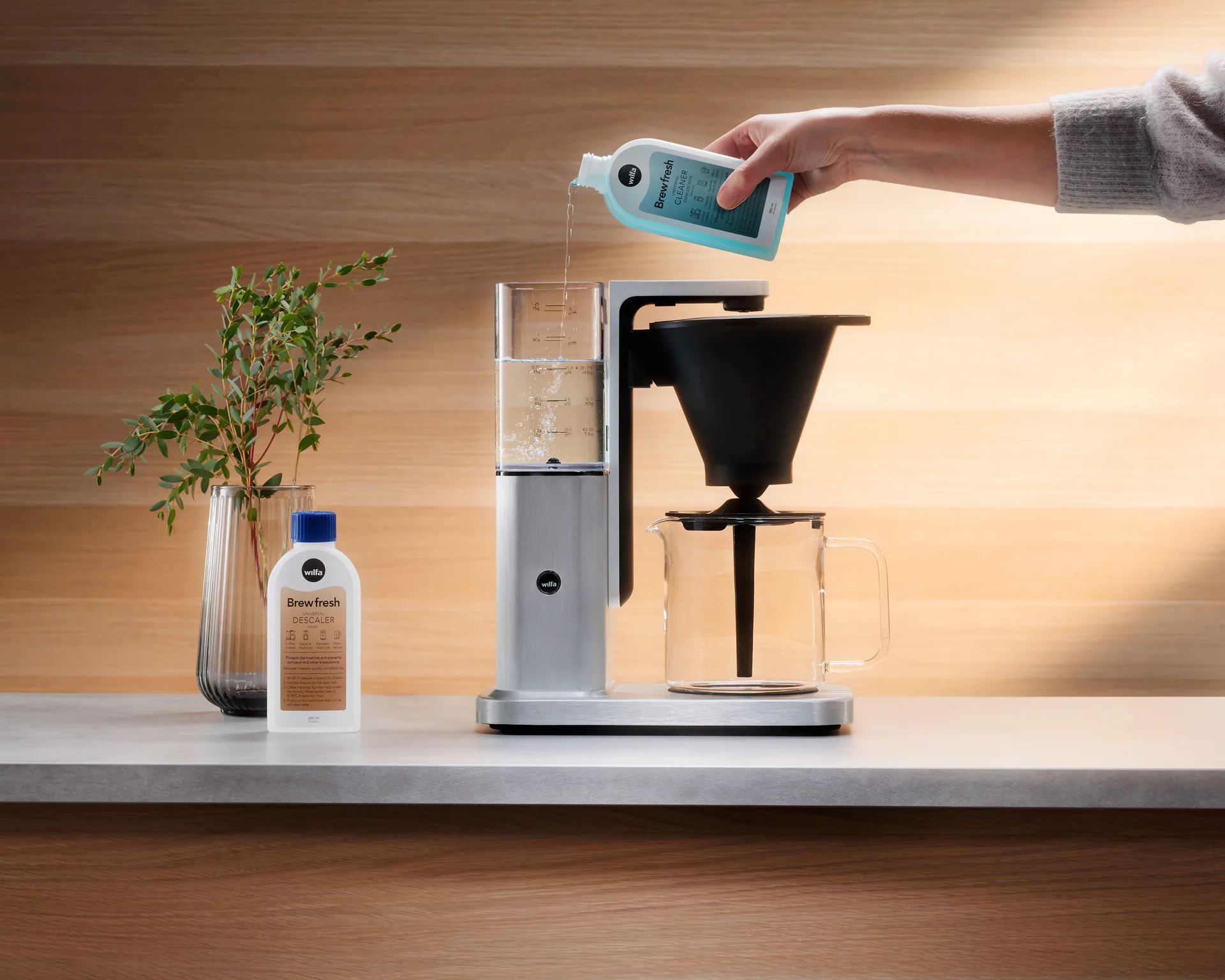 Wilfa Brewfresh yleispuhdistusaine, 250 ml Wilfa