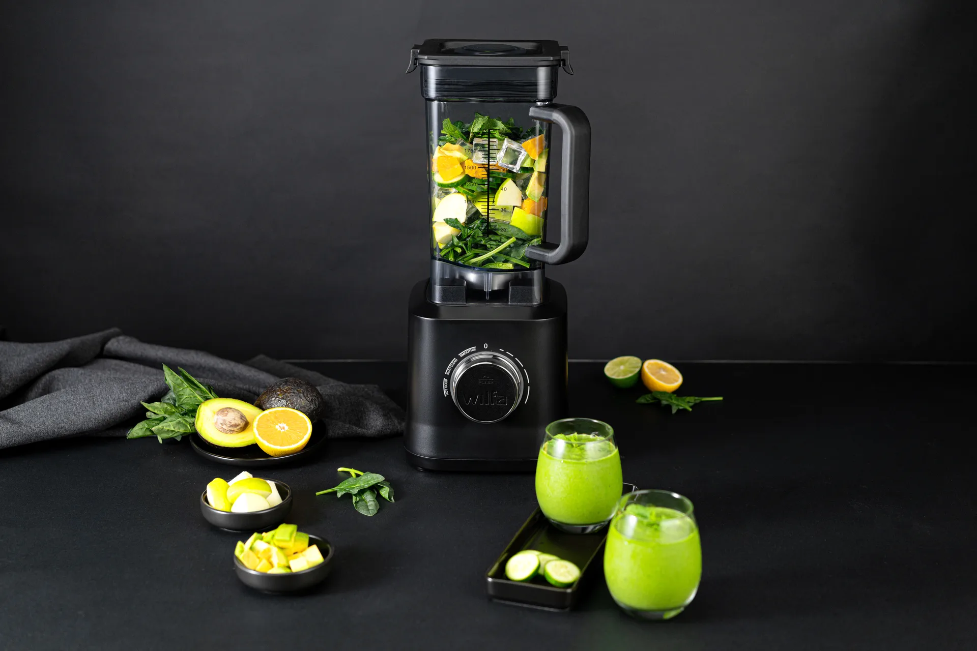 Wilfa Powerfuel PB-1800B BLENDER, Musta Wilfa