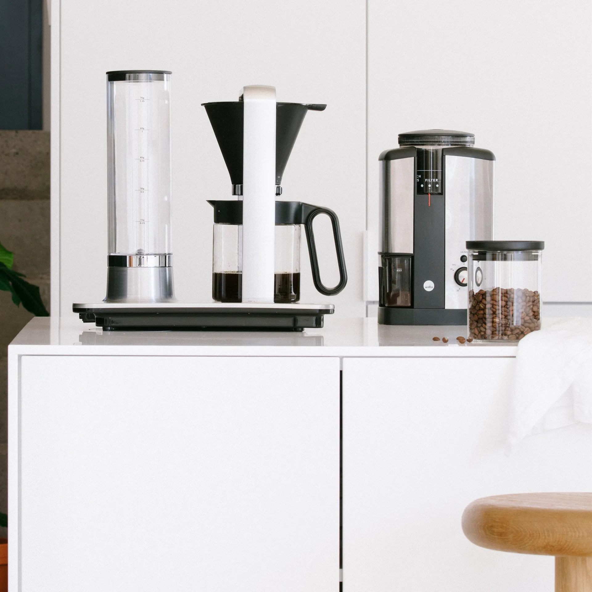 WSCG-2 kahvimylly, Ruostumaton teräs Wilfa