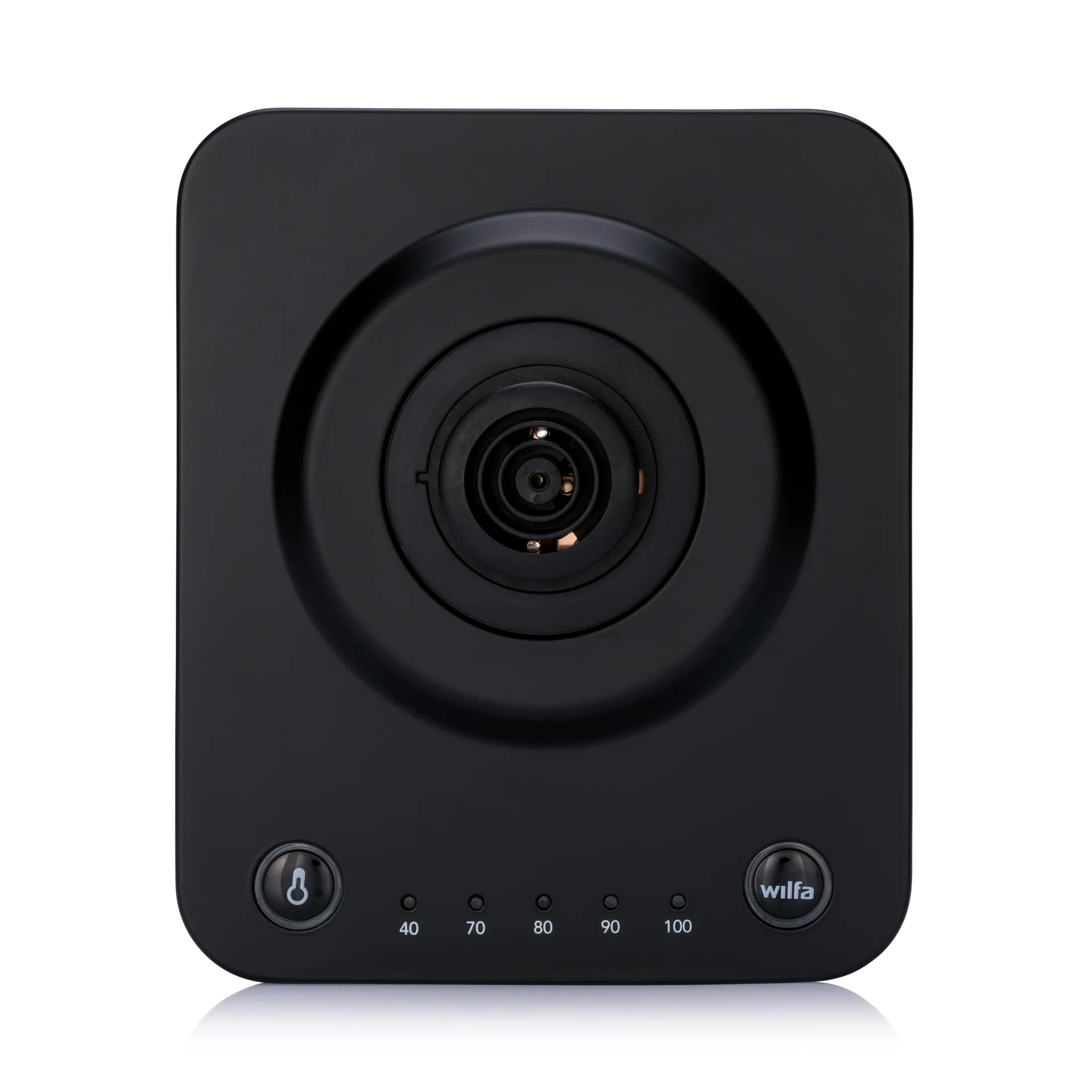 WSDK-2000B vedenkeitin lämpötilanvalinta 1,25 L, Musta Wilfa