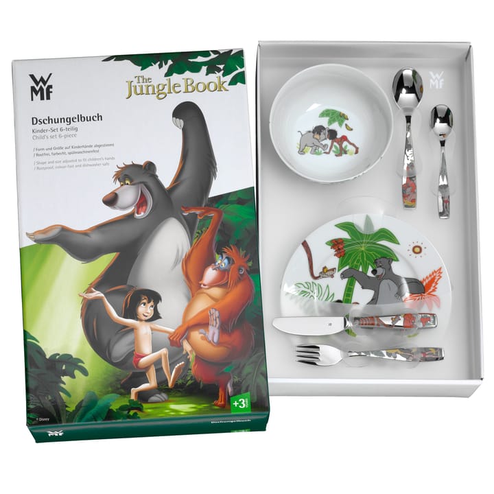 WMF lasten astiasto 6 osaa - Jungle Book - WMF