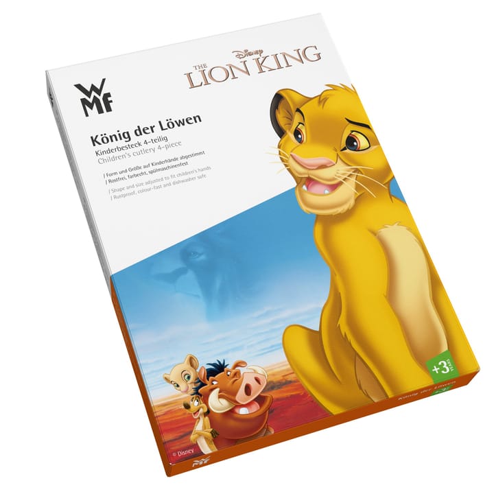 WMF lasten aterimet 4 osaa, The Lion King WMF