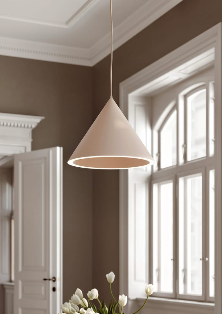 Annular riippuvalaisin large, Beige Woud
