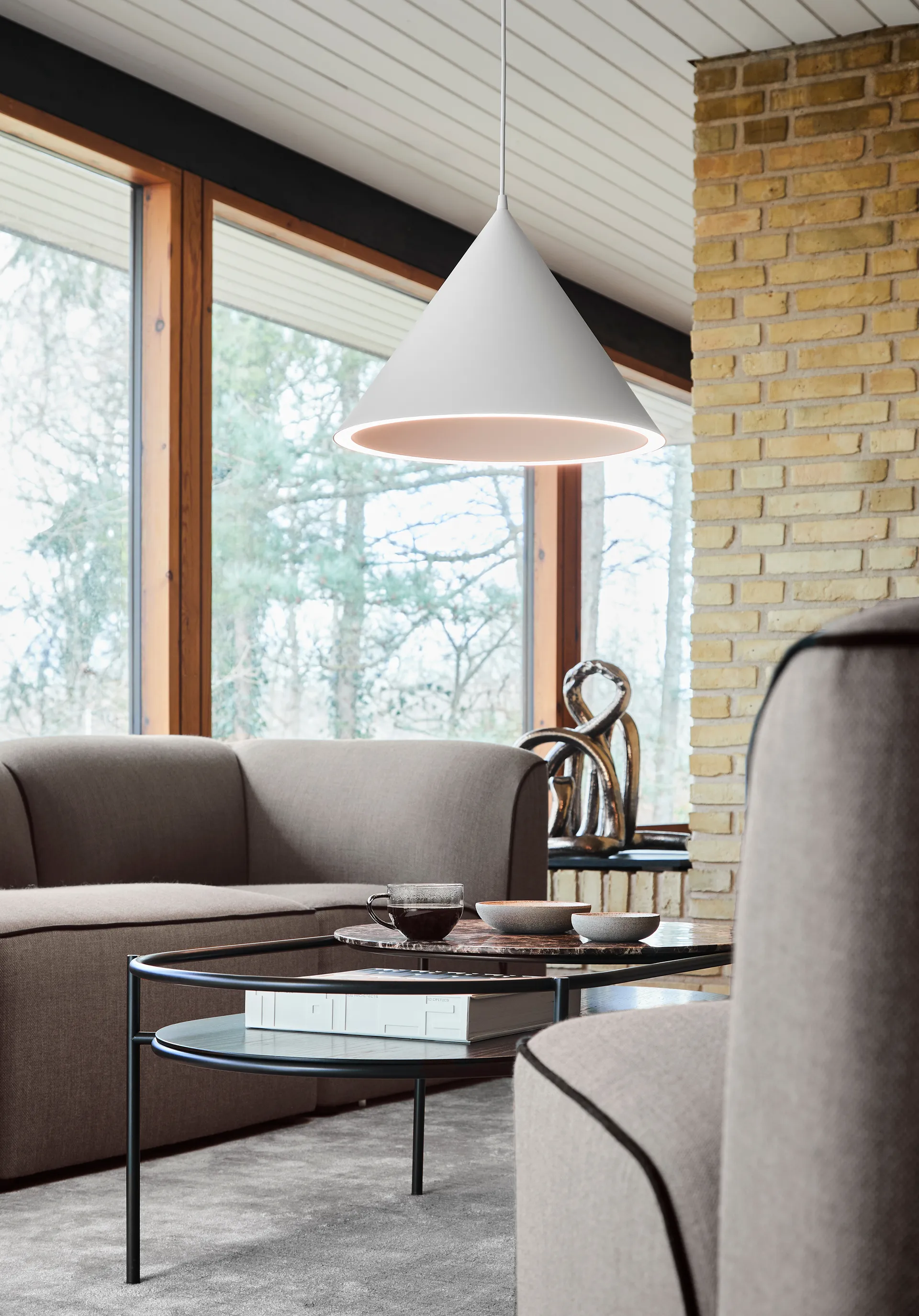 Annular riippuvalaisin large, White Woud