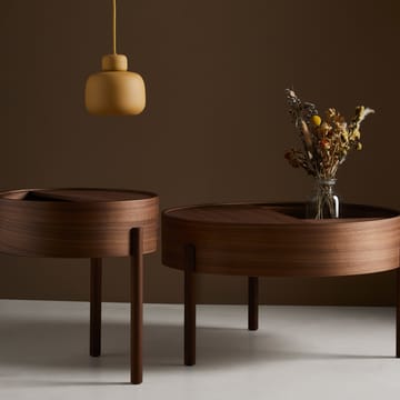 Arc sohvapöytä Ø66 cm - Saksanpähkinä - Woud