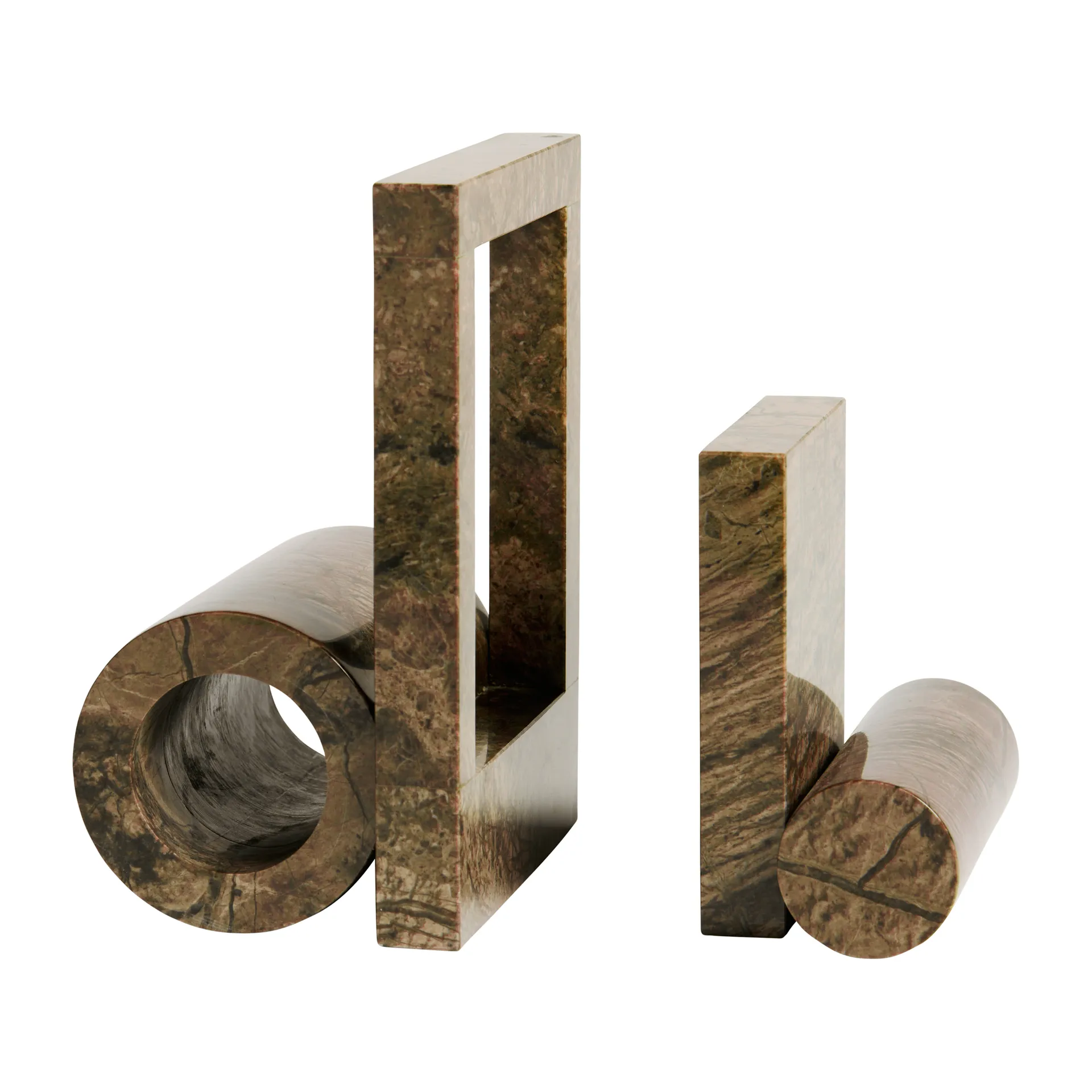 Booknd kirjatuki marmori, Ruskea Woud