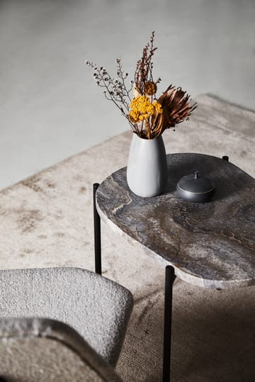 La Terra occasional pöytä, keskikokoinen - Grey melange - Woud