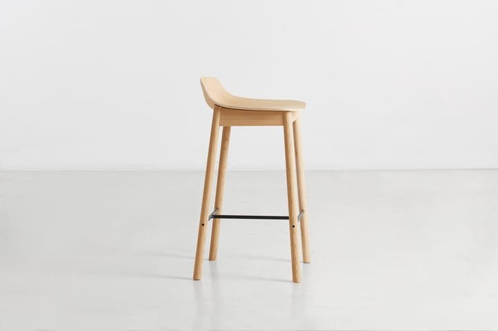 Mono baarijakkara 65 cm, Valkoinenpigmenterad tammi Woud