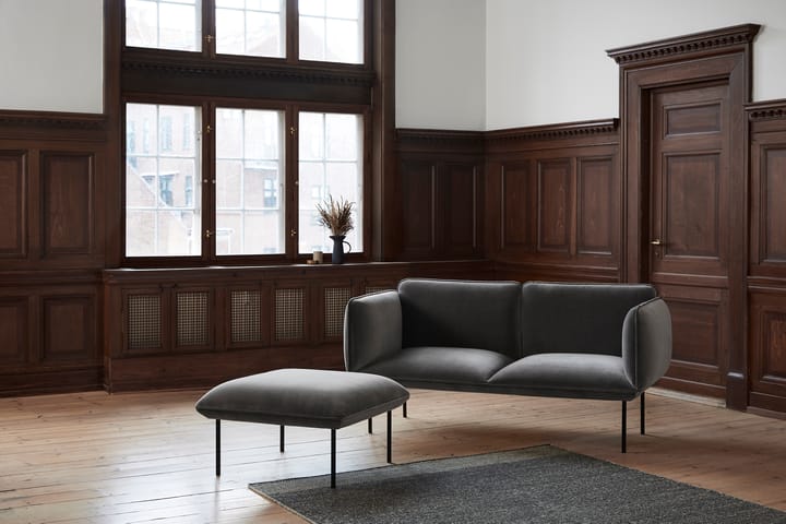 Rombo matto harmaa, 170x240 cm Woud