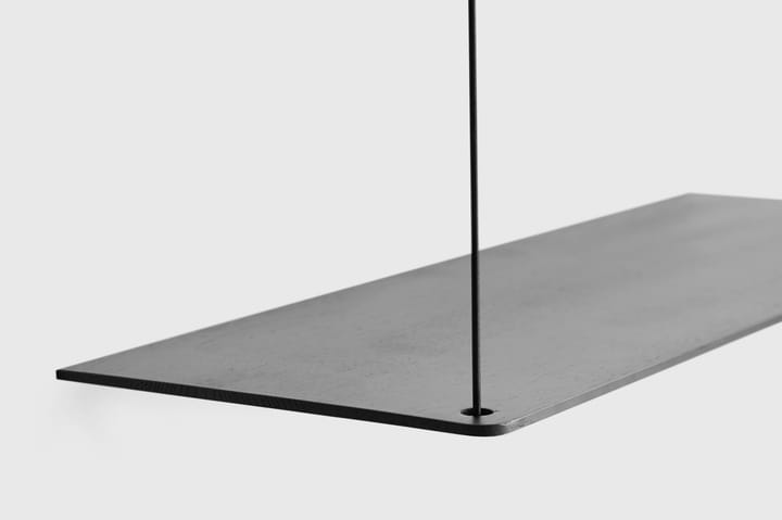 Stedge Add-on hylly 80 cm, Mustaksi maalattu tammi Woud