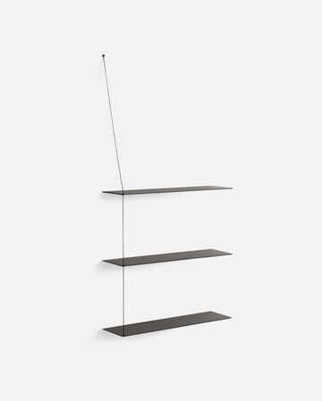 Stedge Add-on hylly 80 cm - Mustaksi maalattu tammi - Woud