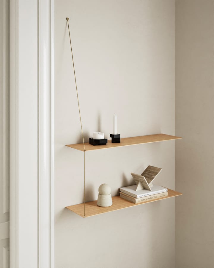 Stedge Add-on hylly 80 cm, Tammi Woud