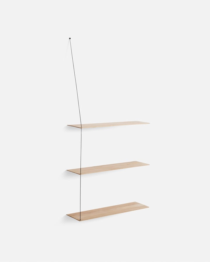 Stedge Add-on hylly 80 cm, Valkopigmentoitu tammi Woud