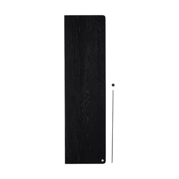 Stedge Add-on hylly - Mustaksi tammi, 80 cm - Woud