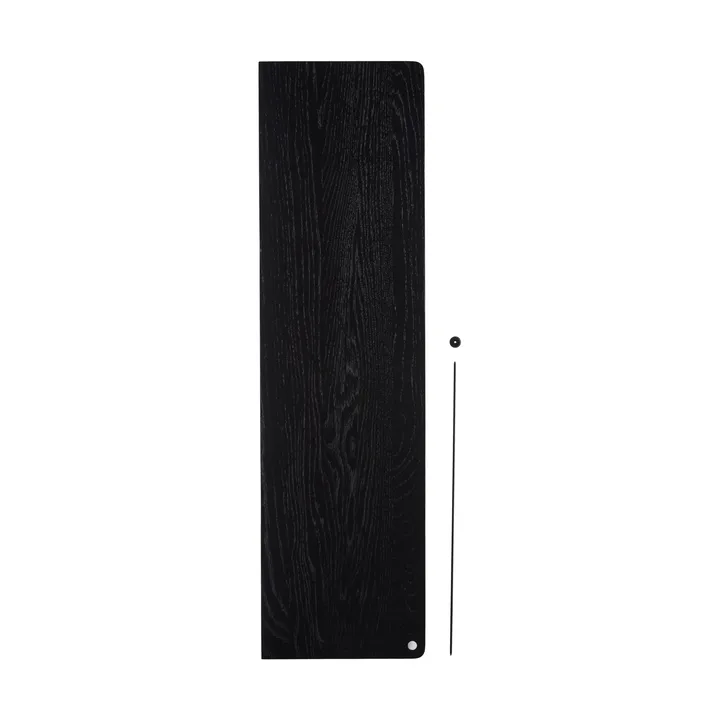 Stedge Add-on hylly - Mustaksi tammi, 80 cm - Woud
