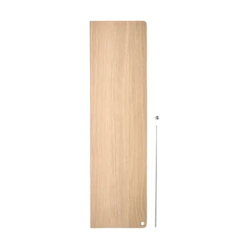 Stedge Add-on hylly - Vaalennettu tammi–harjattu teräs - Woud