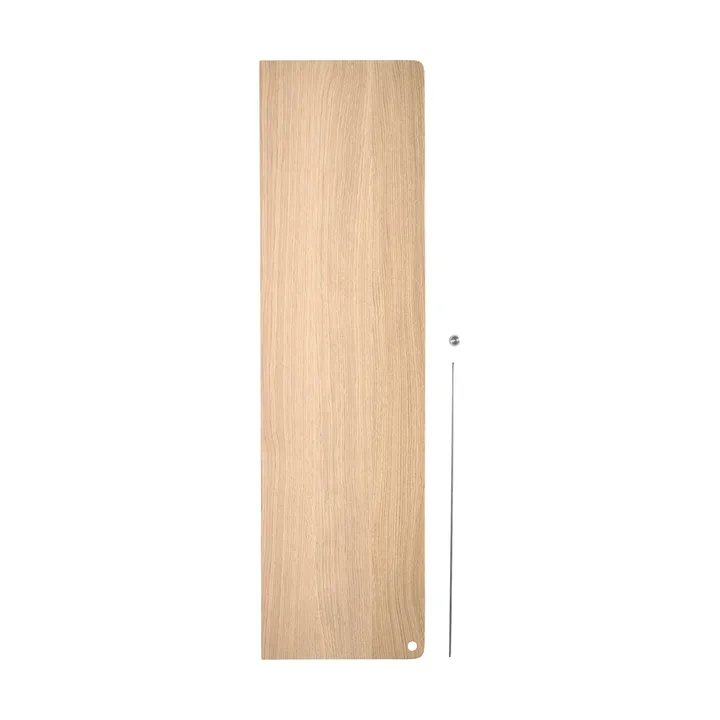 Stedge Add-on hylly - Vaalennettu tammi–harjattu teräs - Woud