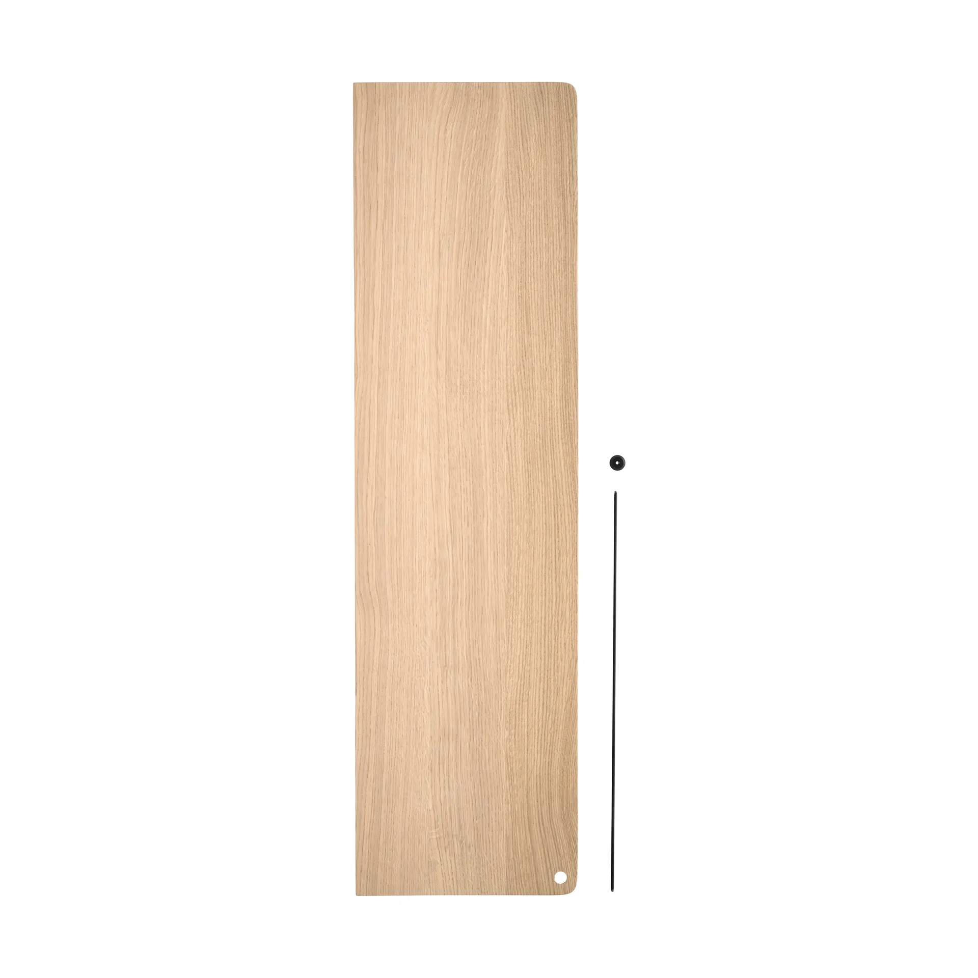 Stedge Add-on hylly, Valkopigmentoitu tammi-musta, 80 cm Woud Stedge Add-on hylly, Valkopigmentoitu tammi-musta, 80 cm Woud
