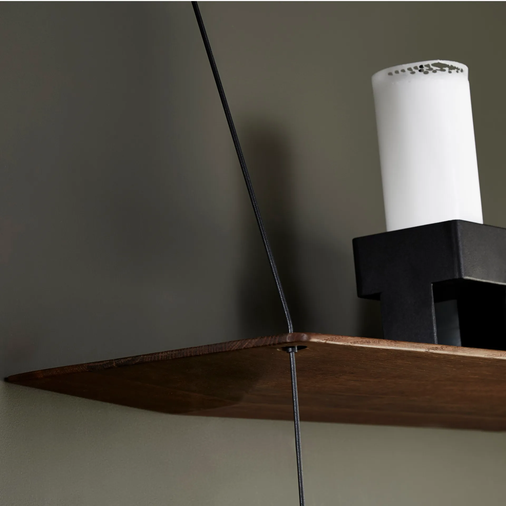 Stedge hylly 80 cm, Savutammi Woud