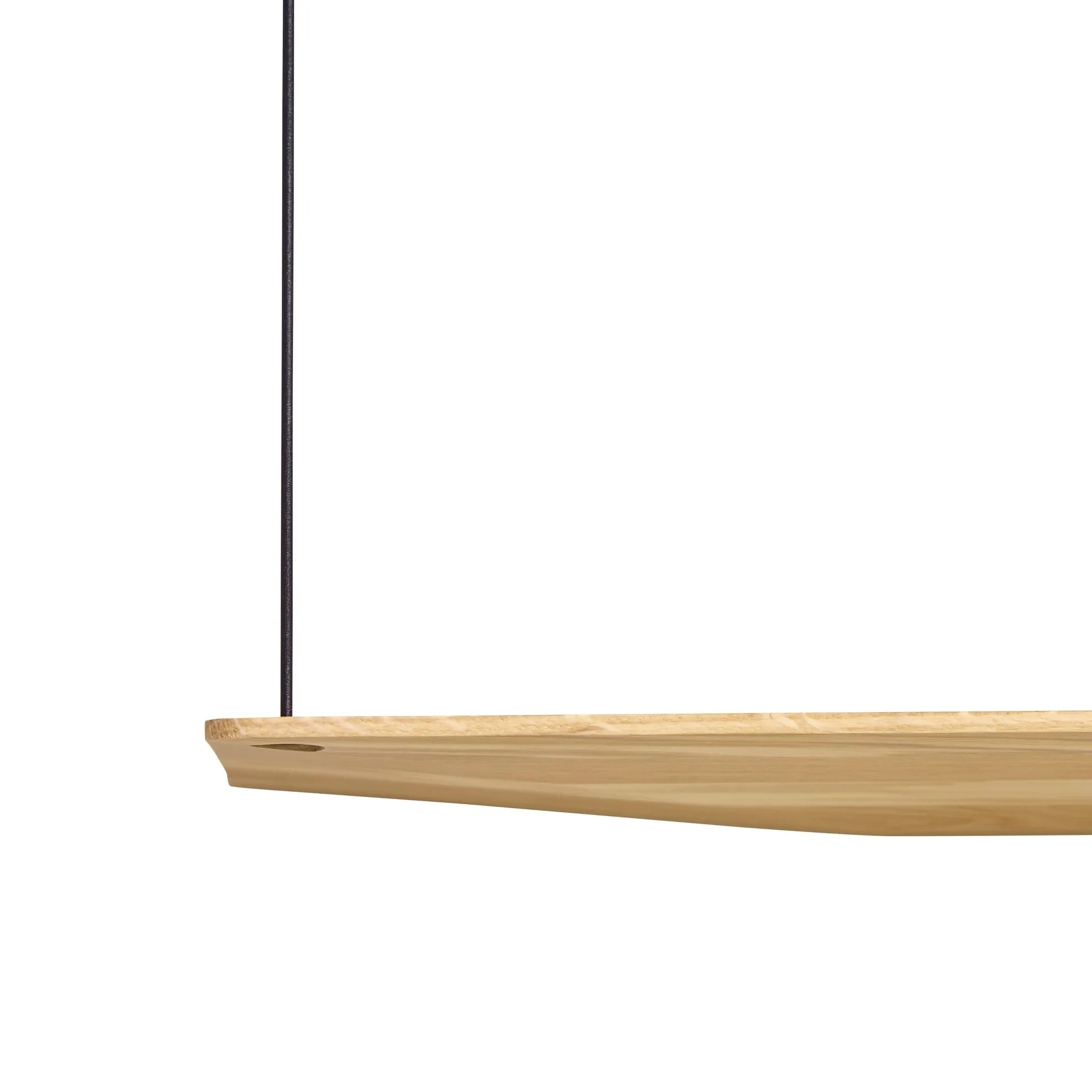 Stedge hylly 80 cm, Valkopigmentoitu tammi Woud