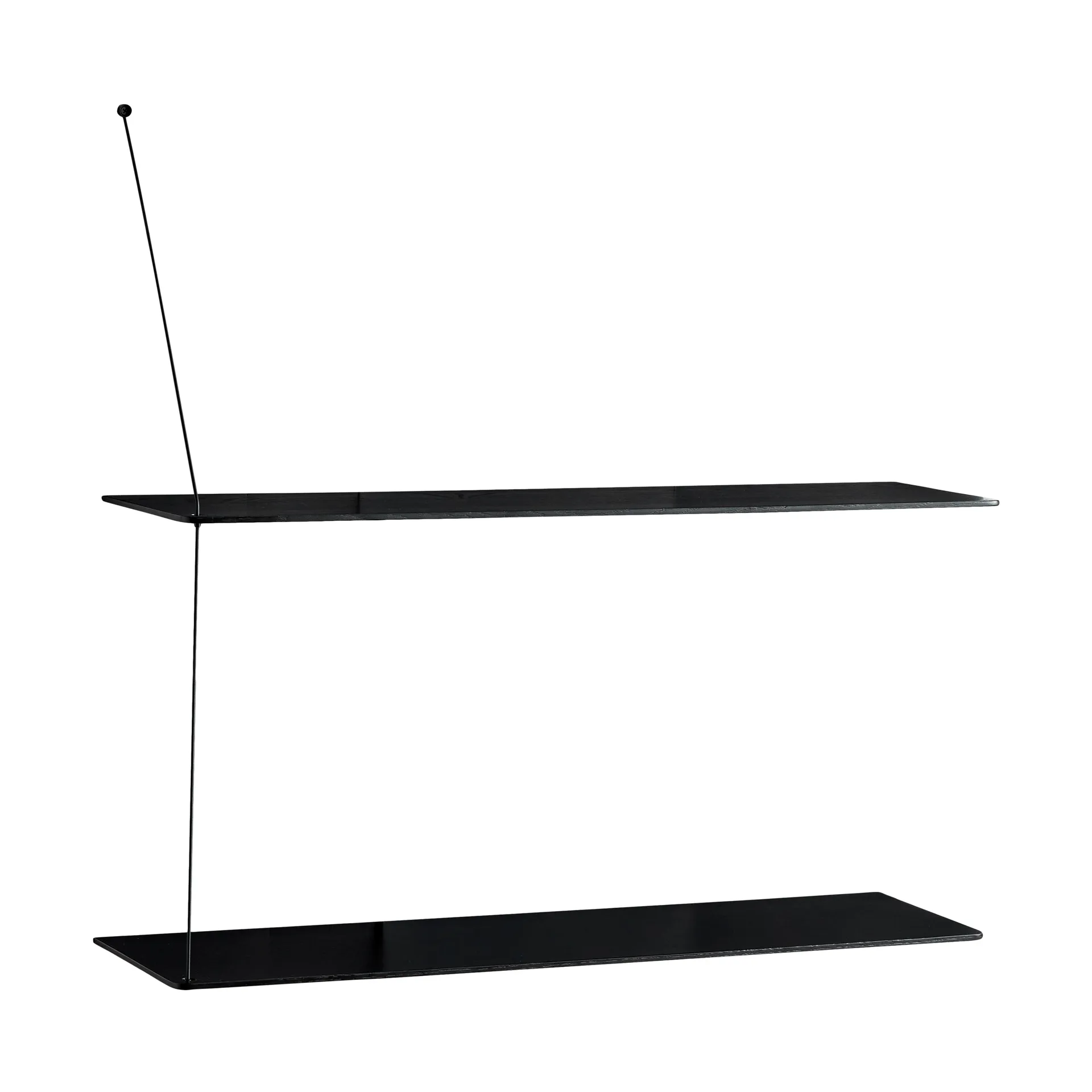 Stedge hylly, Musta tammi, 80 cm, 2 hyllytasoa Woud Stedge hylly, Musta tammi, 80 cm, 2 hyllytasoa Woud