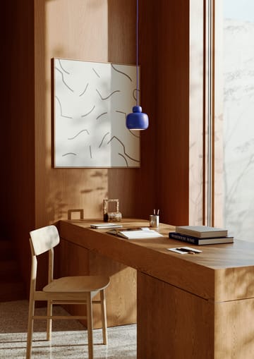Stone kattovalaisin small - Cobalt blue - Woud