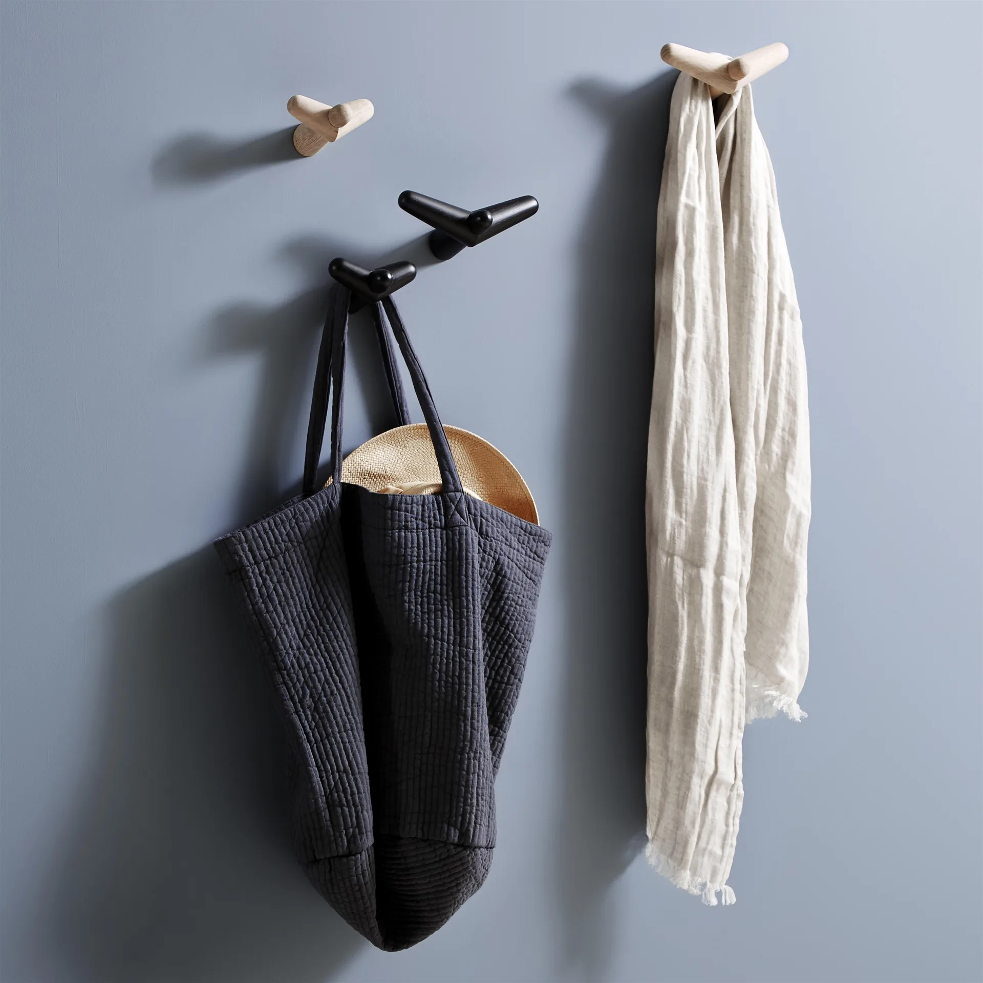 Tail wing koukku medium, tammi Woud